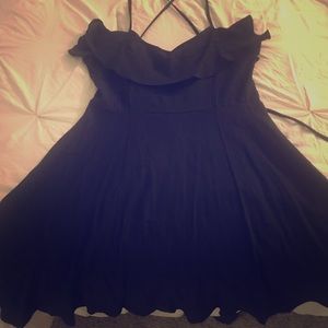 Simple black dress